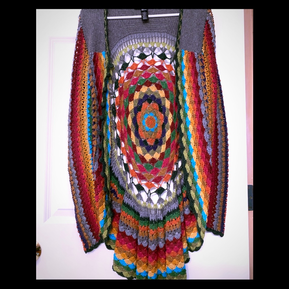 Bright colorful sweater